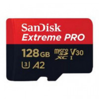 Tarjeta Memoria SANDISK Micro Sdxc Extreme Pro 128GB + Adaptador Sd (SDSQXCD-128G-GN6MA)