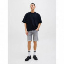 Pantalones Cortos Vaqueros Jjirick Jjicon I.k. con Corte Regular de JACK & JONES