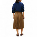 TOMMY HILFIGER - Fluid Pleated Pull On MIDI Skirt - R07 - F|WW0WW48538/R07
