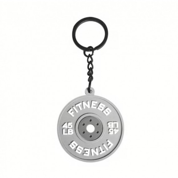 Llavero Disco 45 Lb Gris  UNBROKEN FITNESS SHOP