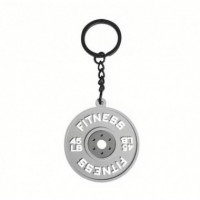 Llavero Disco 45 Lb Gris  UNBROKEN FITNESS SHOP