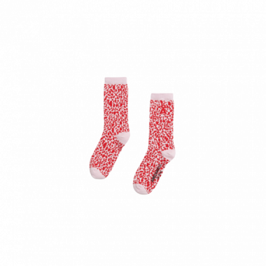 Calcetines ARMEDANGELS Leopard Socks Pink Mist
