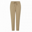 B-YOUNG Pantalones B.young Rizetta Cropped Chinchilla Melange