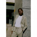 B-YOUNG Chaquetas Mujer Blazer B.young Rizetta Chinchilla Melange