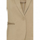 B-YOUNG Chaquetas Mujer Blazer B.young Rizetta Chinchilla Melange