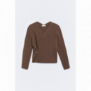 Jerséis y Sudaderas Cárdigan ESE O ESE Cocoon Coffee