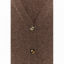 Jerséis y Sudaderas Cárdigan ESE O ESE Cocoon Coffee