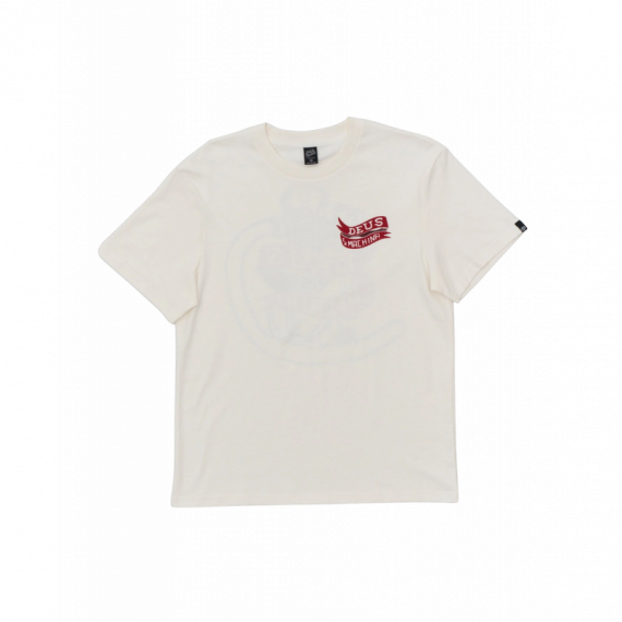 Camisetas Hombre Camiseta DEUS EX MACHINA Jailer Sappy White