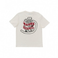 Camisetas Hombre Camiseta DEUS EX MACHINA Jailer Sappy White
