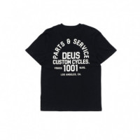 Camisetas Hombre Camiseta DEUS EX MACHINA Troop Black