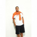 Camisetas Hombre Camiseta ARMEDANGELS Maarkos Ringer White