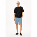 Pantalones Bermudas ARMEDANGELS Daalos Pigment Blue