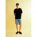 Pantalones Bermudas ARMEDANGELS Daalos Pigment Blue