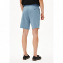 Pantalones Bermudas ARMEDANGELS Daalos Pigment Blue