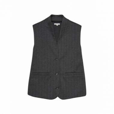 Chaquetas Mujer Chaleco YERSE Michel Espiga Antracita