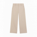 Pantalones Mujer Pantalón ESE O ESE Everett Taupe Cheviot