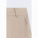 Pantalones Mujer Pantalón ESE O ESE Everett Taupe Cheviot