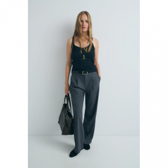 Pantalones Mujer Pantalón ESE O ESE Clarck Gris Vigoré