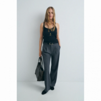 Pantalones Mujer Pantalón ESE O ESE Clarck Gris Vigoré