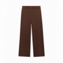 Pantalones Mujer Pantalón ESE O ESE Leisure Tabaco