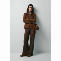 Pantalones Mujer Pantalón ESE O ESE Leisure Tabaco