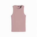 Camisas y Tops Top DOCKERS Rib Tank Pale Mauve