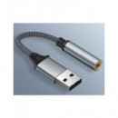 Fngs Adaptador USB A/m a Jack 3.5/H AD211  FGNS