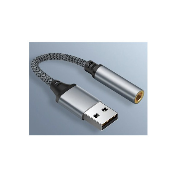 Fngs Adaptador USB A/m a Jack 3.5/H AD211  FGNS