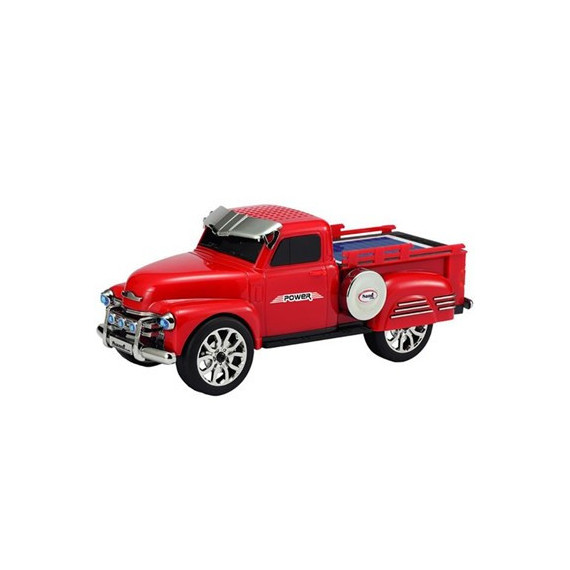 SAMI Altavoz Inalambrico Vintage Coche Pickup Rojo 10W RS-9106 Tws,fm,usb,micro Sd