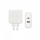 SANDA Cargador Red 1XUSB A/1XTIPO C SD-3164 Blanco 3.4A