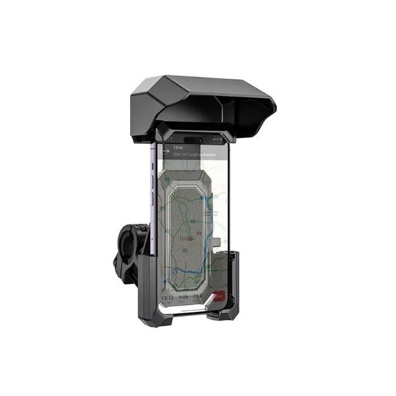 HOCO Soporte para Bici O Moto hasta 7" con Visera Protectora Cycling