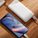 Powerbank 10000MAH con Pantalla Luminosa Blanca XO