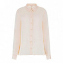 Camisa con Logotipo Peony y 4G  GUESS