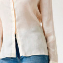 Camisa con Logotipo Peony y 4G  GUESS