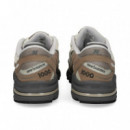 Deportivo Nobuck+malla Tonos Marrones  NEW BALANCE