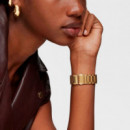 Reloj Digital con Brazalete de Acero Ipg  Dorado D-bear  TOUS