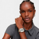 Reloj Digital con Brazalete de Acero Ss y Acero Ipg Dorado D-bear  TOUS