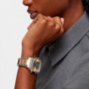 Reloj Digital con Brazalete de Acero Ss y Acero Ipg Dorado D-bear  TOUS