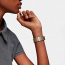 Reloj Digital con Brazalete de Acero Ss y Acero Ipg Dorado D-bear  TOUS