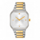 Reloj D-bear Platedo y Dorado Analógico  TOUS