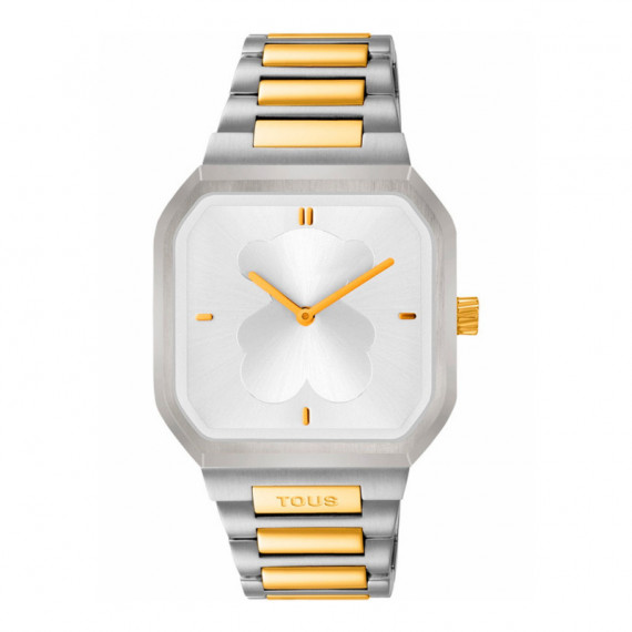 Reloj D-bear Platedo y Dorado Analógico  TOUS
