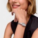 Reloj Analógico Joya con Brazalete de Acero Oval Icon  TOUS