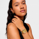 Reloj Analógico con Brazalete de Acero y Acero Dorado D-bear Party  TOUS