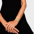 Reloj Analógico con Brazalete de Acero y Acero Dorado D-bear Party  TOUS