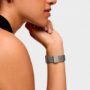 Reloj Analógico con Brazalete de Acero y Acero Dorado D-bear Party  TOUS