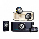 HOLLYLAND Lark M2 Mini Combo Sistema Micrófono Inalámbrico