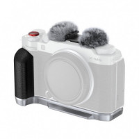 SMALLRIG  4875 L-shape Mount Plate With Silicone Handle For Fujifilm X-M5(SILVER)