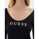 Body de Manga Larga New Carrie de GUESS
