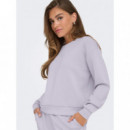 Sudadera Básica Lounge de Tacto Suave de ONLY Play