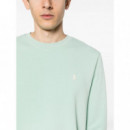 Polo RALPH LAUREN - LSCNM1-LONG Sleeve-sweatshirt - Celadon - 710916689012/CELADON
